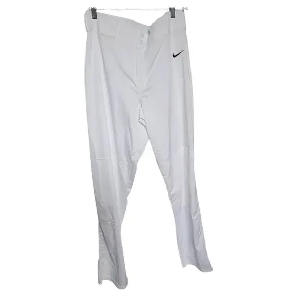 Nike Mens Team Vapor Pro Pant Piped White Size Large Baseball Sports - Picture 4 of 9